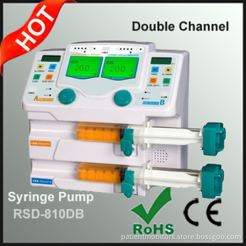 Double Channel Syringe Pump